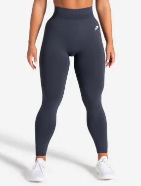 Scrunch Seamless Leggings - Midnight Blue