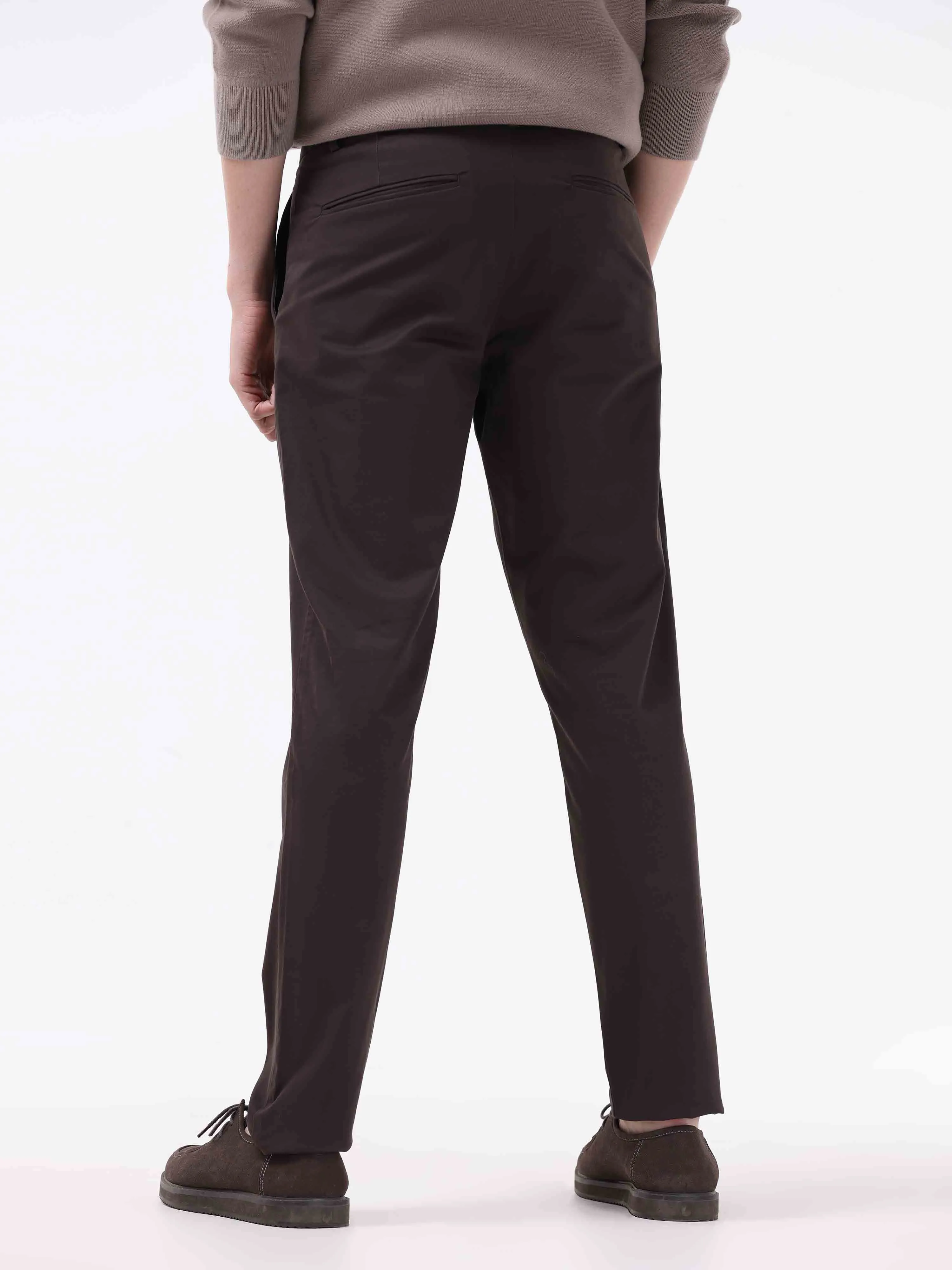 Semi Liquid Statement Brown Chino