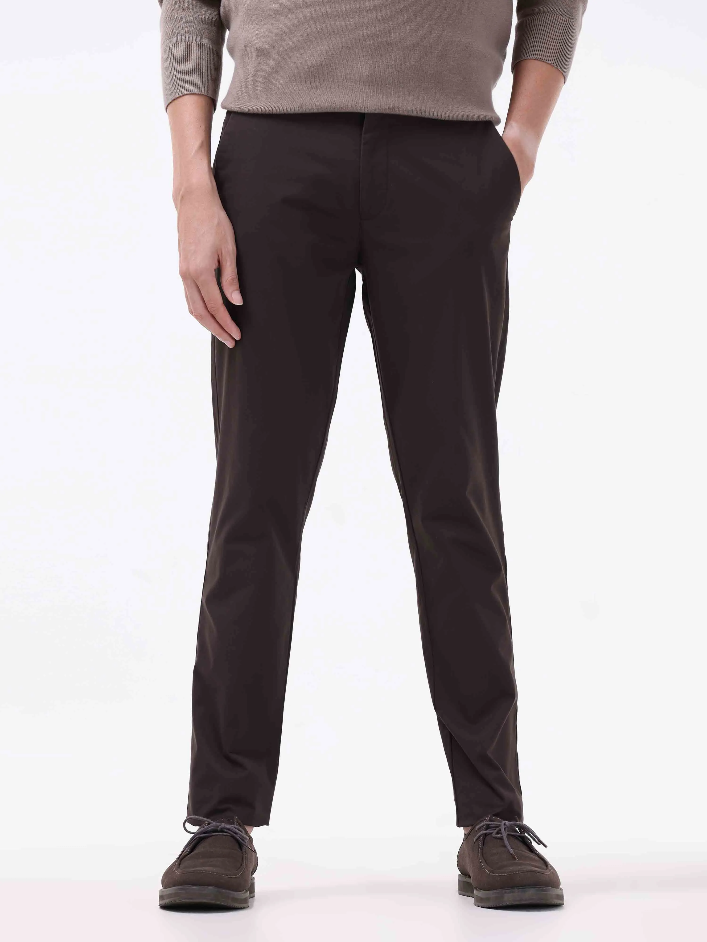 Semi Liquid Statement Brown Chino