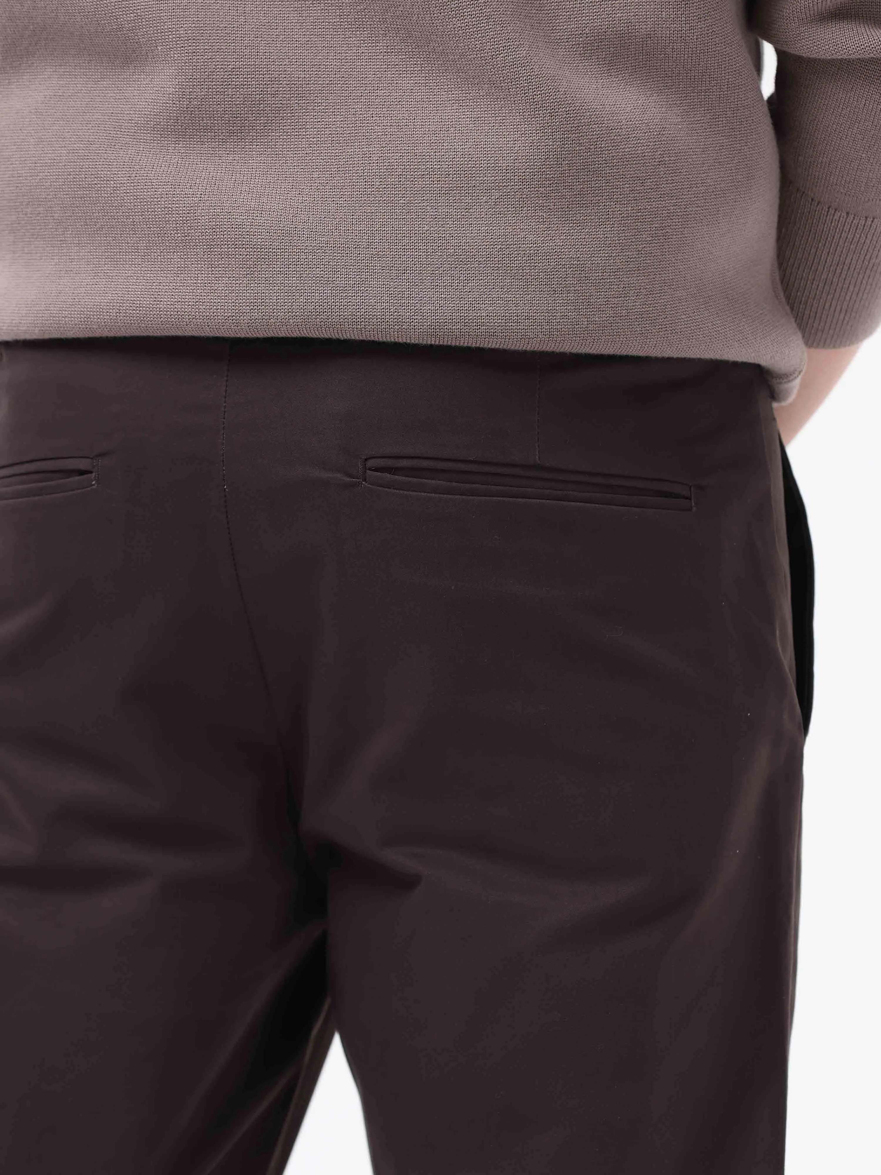 Semi Liquid Statement Brown Chino