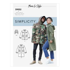 Simplicity Pattern 9052 Misses' Tops, Belt or Scarf & Pants