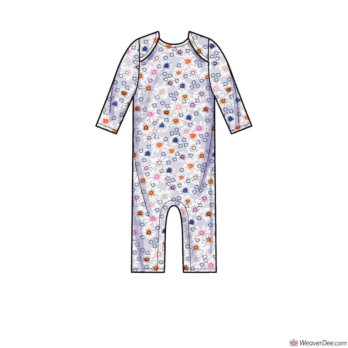 Simplicity Pattern S9282 Babies' Knit Dress, Romper & Diaper Cover