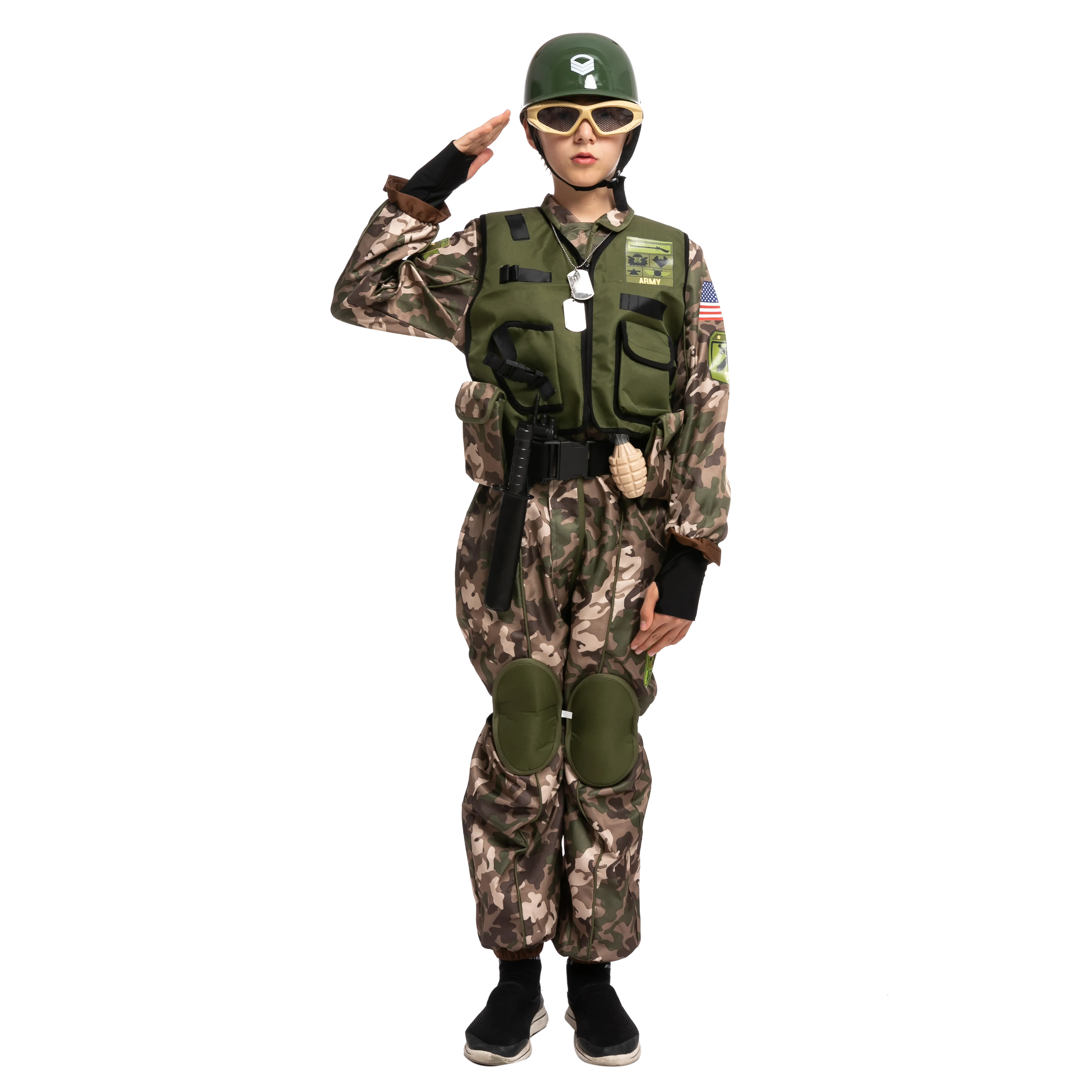 Soldier Costume For Role Play Cosplay - Child