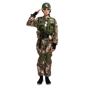 Soldier Costume For Role Play Cosplay - Child