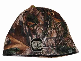 South Carolina Gamecocks TOW Camo Brown Trap 1 Reversible Knit Beanie Hat Cap