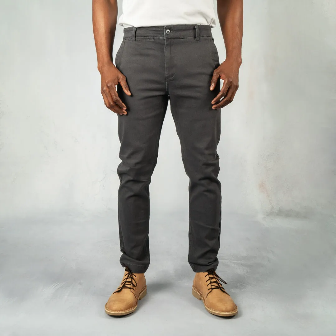 Spanner Chino Gunmetal