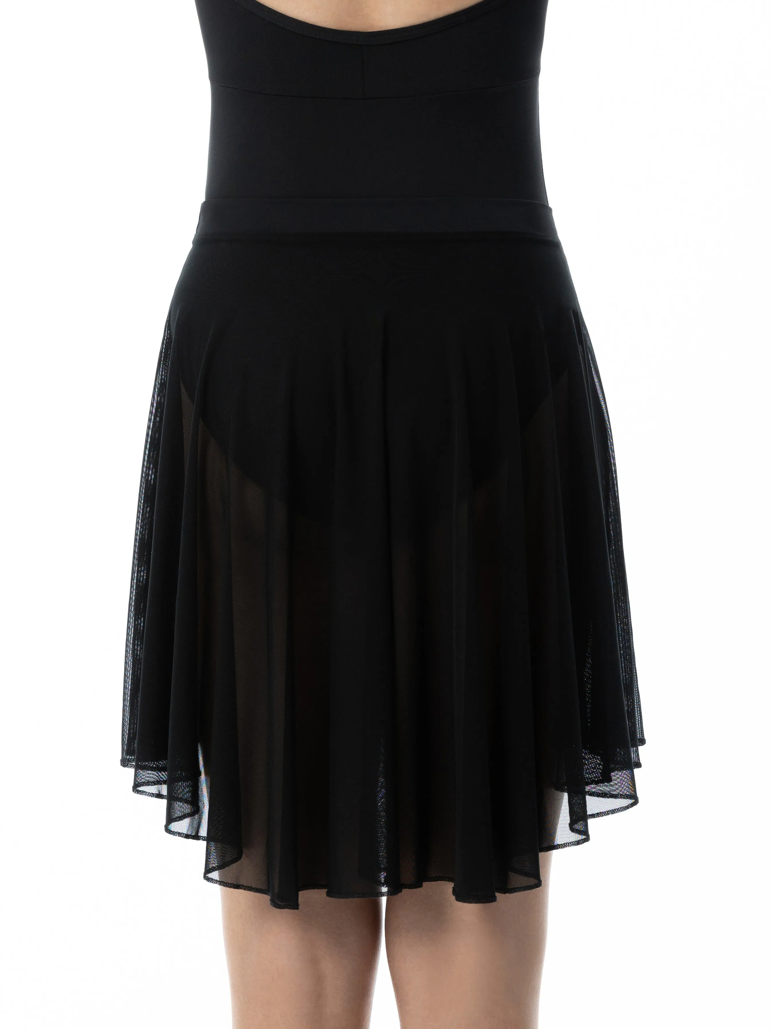 Stormy Midi Length High Low adult skirt (1016A)