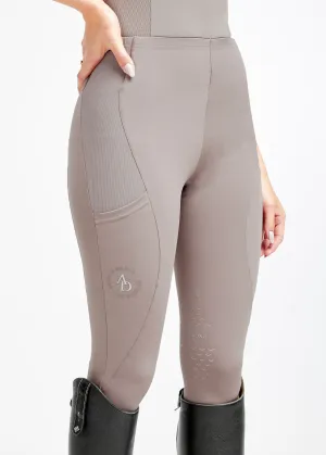 Taupe Icon Riding Leggings