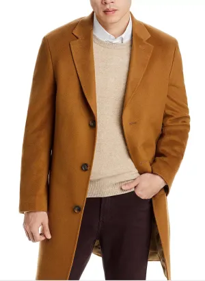 Tony The Tailor Carmel Luxury Wool Topcoat