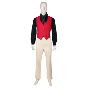 Tower of God Season 2 Twenty-Fifth Bam Red Outfit Party Carnival Halloween Cosplay Costume