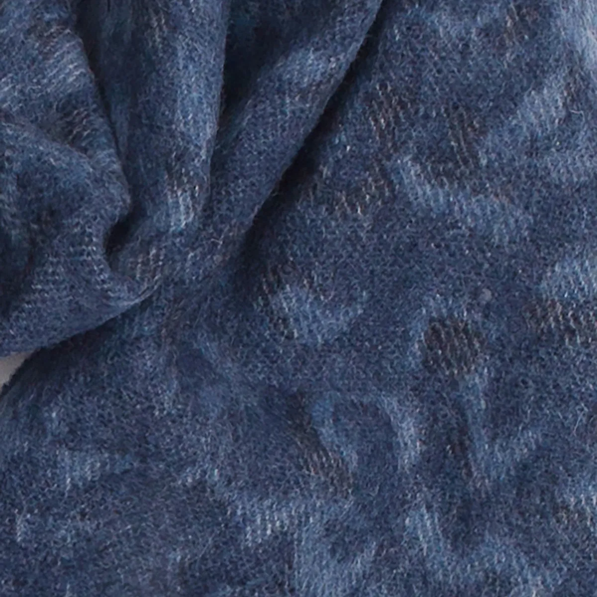 Ugg Cashmere & Wool Wrap Navy and Grey