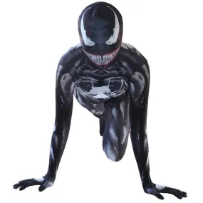 Venom Eddie Brock Costumes Spider-Man Cosplay Jumpsuit Poison Bodysuit Zentai