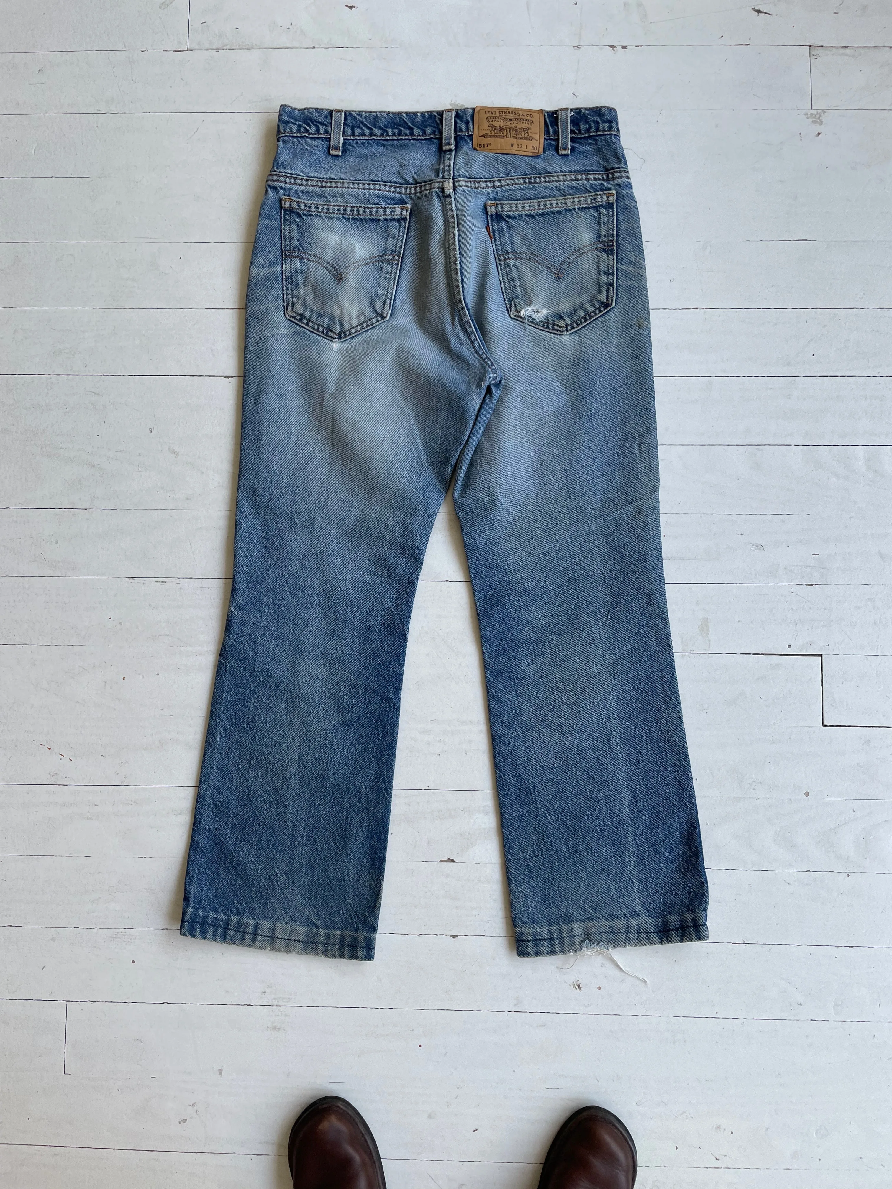 Vintage 1980s Levis 517s | made in the USA