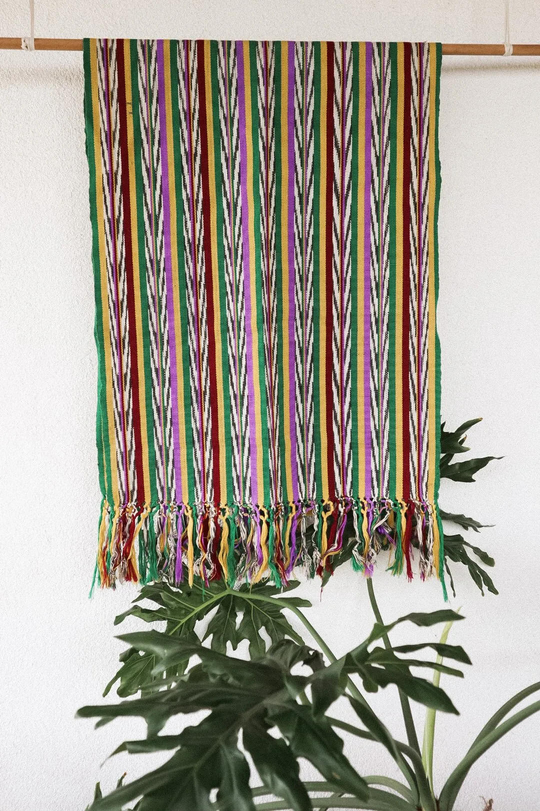 Vintage Rebozo - Authentic Guatemalan Vintage Mayan Rebozo Shawl