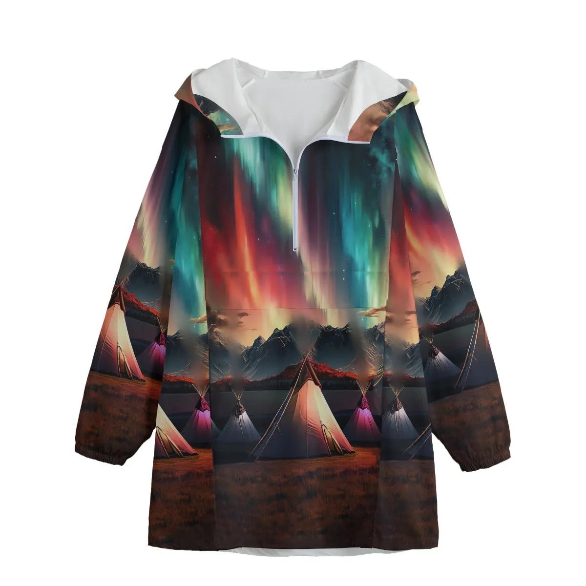 When the Sun Cried 2 Unisex Windbreaker Long Jacket