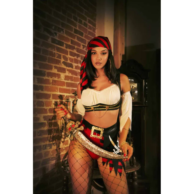 Wicked Pirate Wench Costume - Leg Avenue