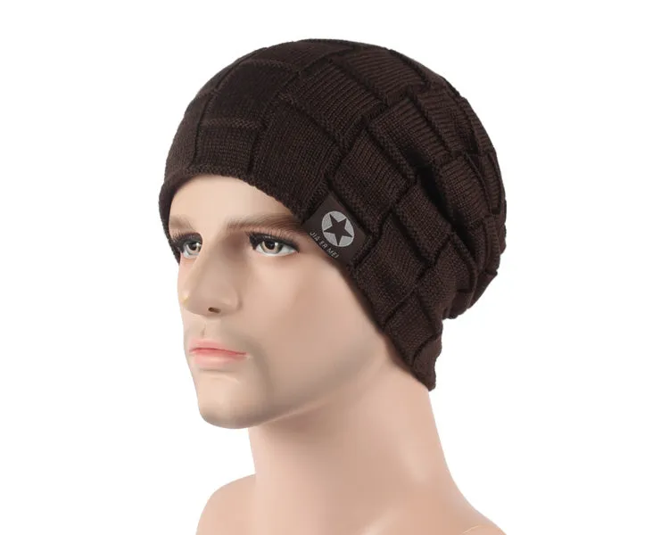 Winter Knit Hat Skullies Beanies Winter Hats For Men Women Beanie Warm Baggy Bonnet Fashion Cap Hat