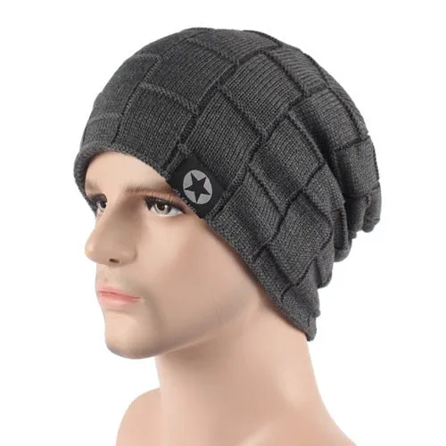 Winter Knit Hat Skullies Beanies Winter Hats For Men Women Beanie Warm Baggy Bonnet Fashion Cap Hat