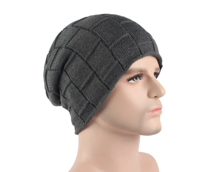 Winter Knit Hat Skullies Beanies Winter Hats For Men Women Beanie Warm Baggy Bonnet Fashion Cap Hat