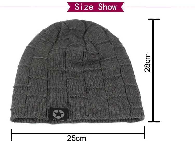 Winter Knit Hat Skullies Beanies Winter Hats For Men Women Beanie Warm Baggy Bonnet Fashion Cap Hat