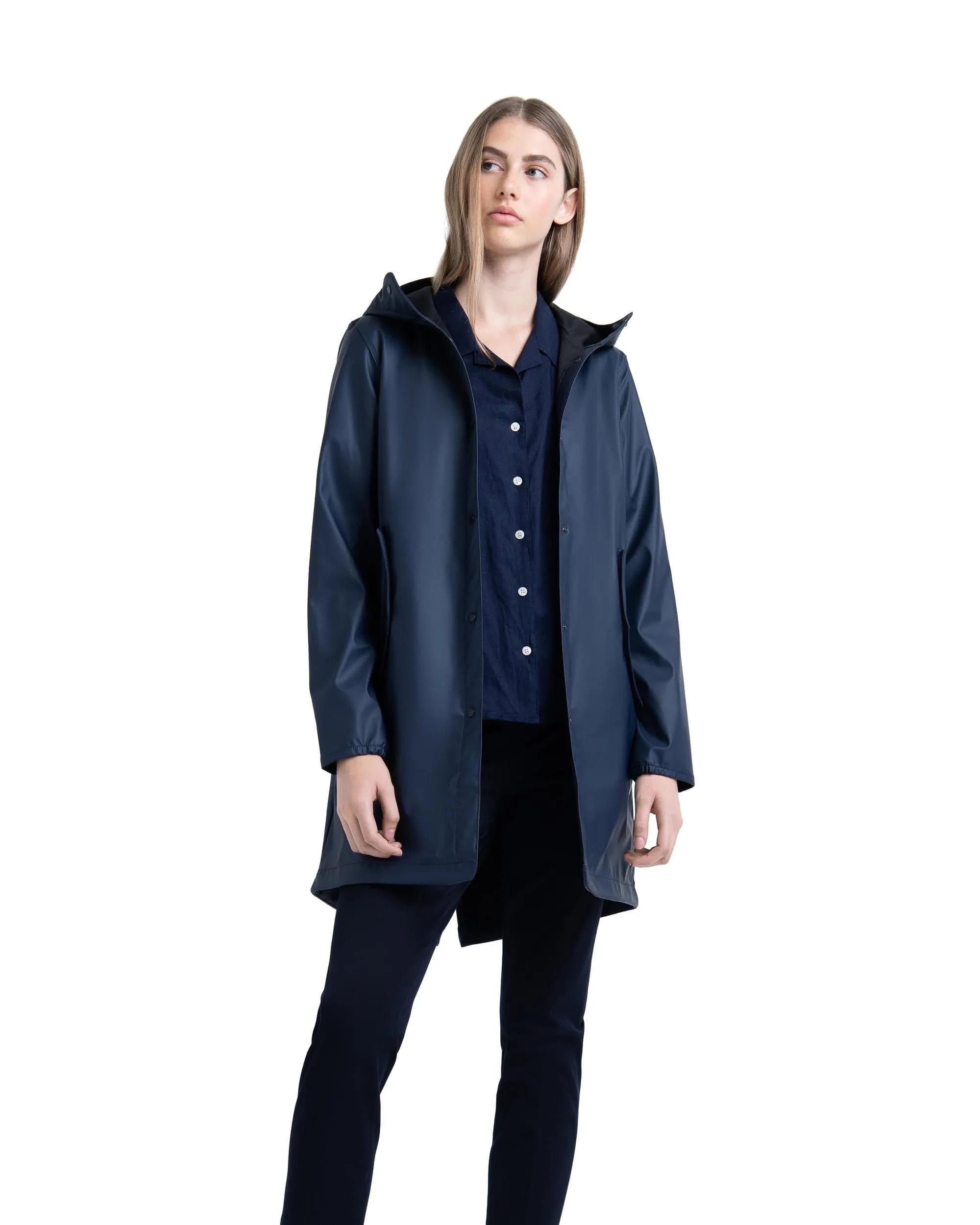 Women S Rainwear Fishtail Peacoat