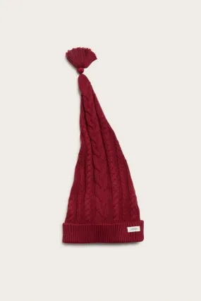 Women's red Santa hat