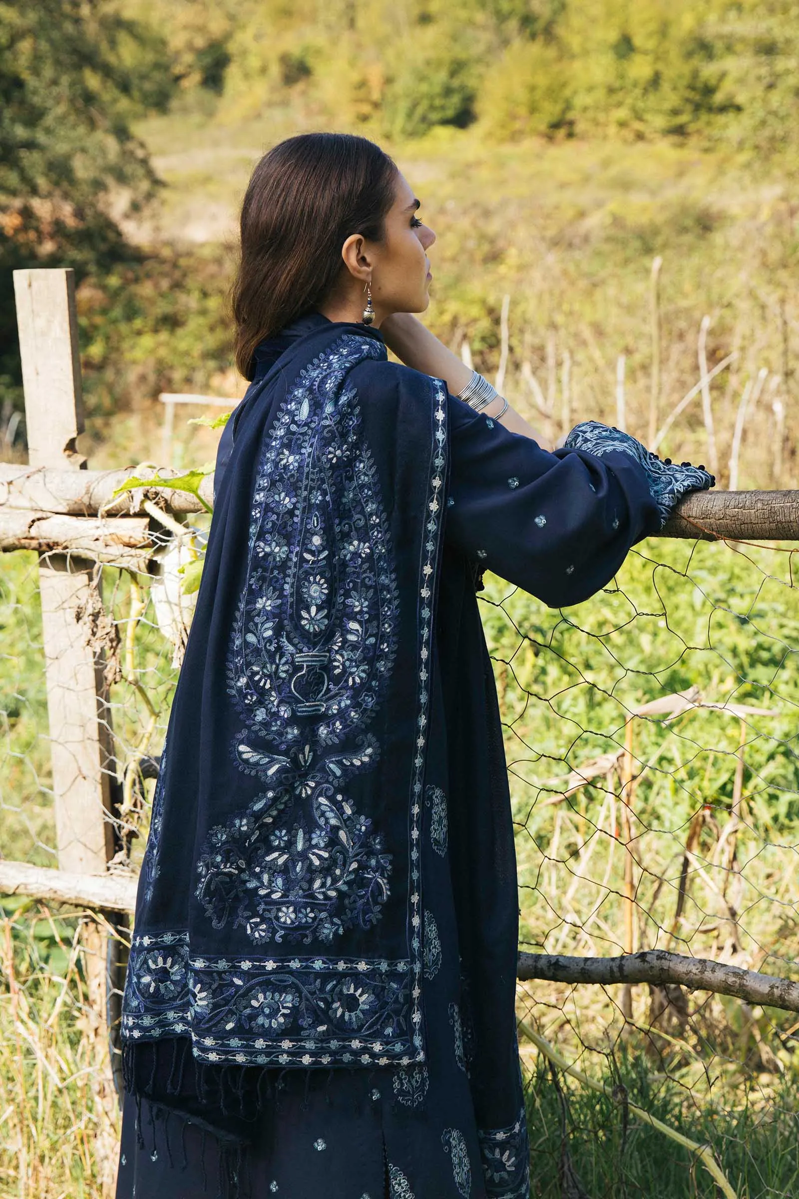 Zara Shahjahan Winter Collection (with Shawl) – Tazkia