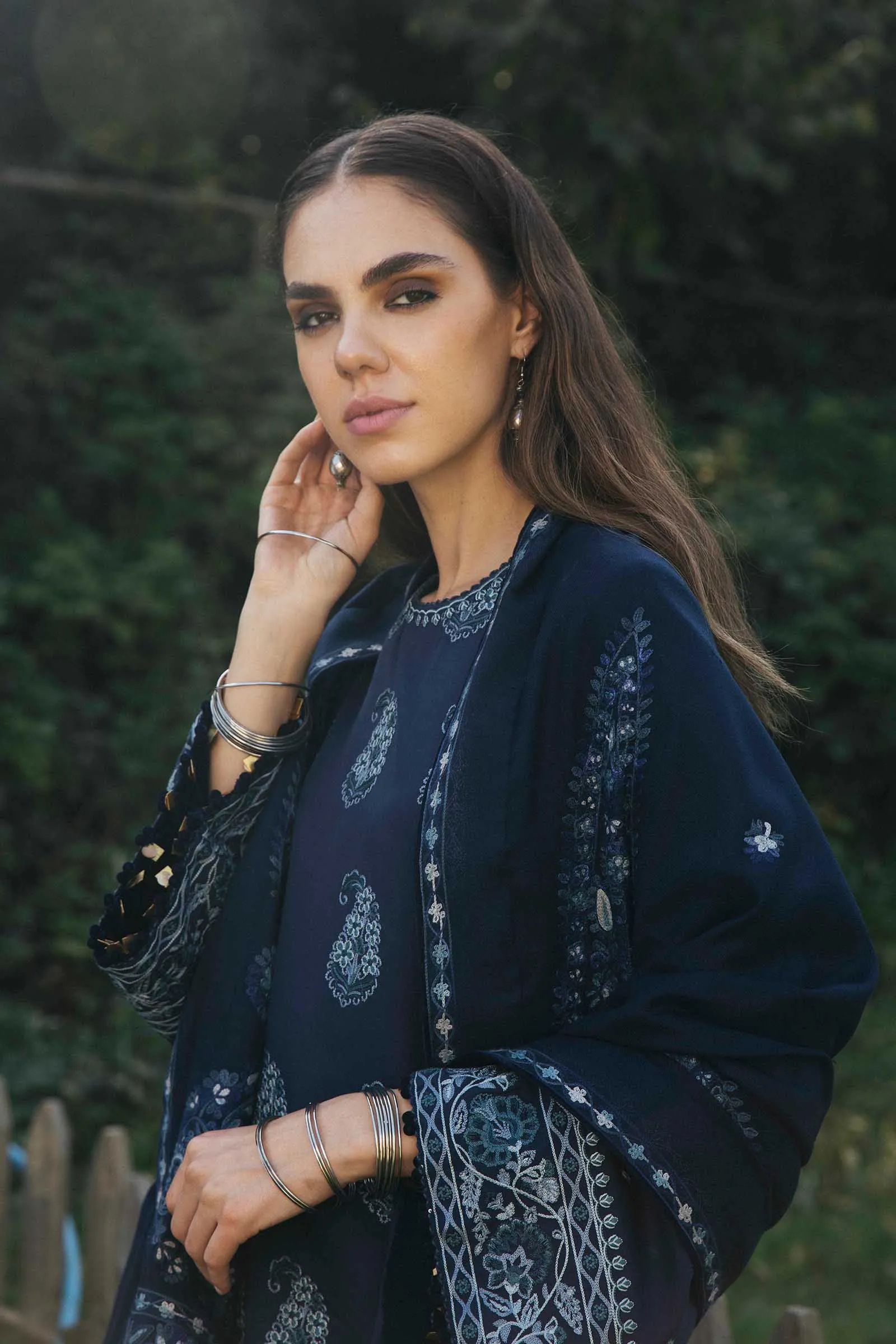 Zara Shahjahan Winter Collection (with Shawl) – Tazkia